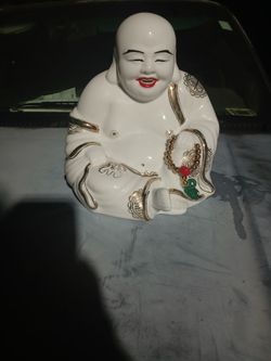 Hand painted porcelain Buda