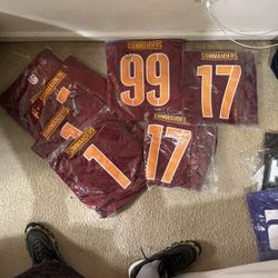 Authentic Commanders Jerseys
