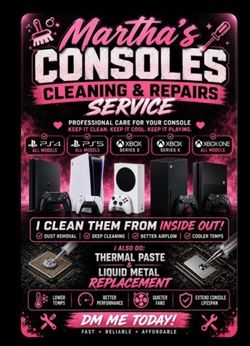 Give your console & PC the TLC it needs !!