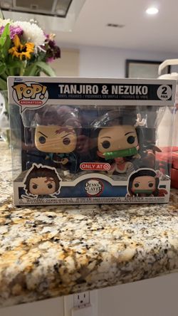Tanjiro and Nezuko Funko Pop