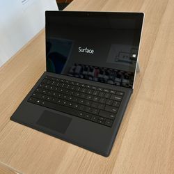 Microsoft Surface Pro 3 I5 4GB 128GB SSD Windows 10 Tablet//Laptop