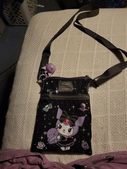 Loungefly crystal ball passport crossbody bag