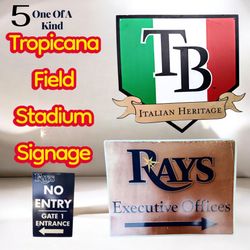 Tropicana Field Stadium Signage