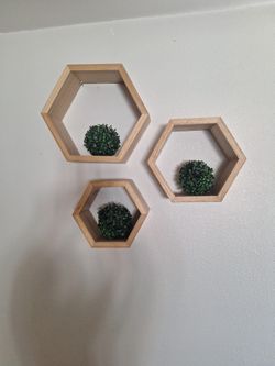 Honey Comb  Shelves