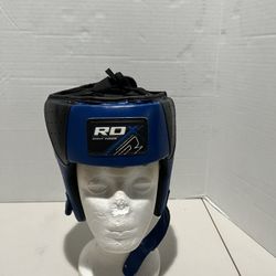 RDX Sports Head Guard JHR F1U Training Headgear Blue/Black. Pre owned in good condition with normal signs of usage. 