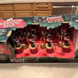 Rare 1992 Vintage Mr Christmas Mice With Red Top Hats Santa's Marching Band 