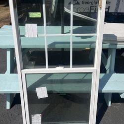 New Dual Paned Window w/ Grids 27 3/4" X 25 1/2"