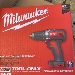 New Milwaukee Driver Drill