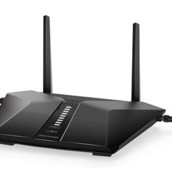 NETGEAR Nighthawk 6-Stream Dual-Band WiFi 6 Router (RAX54S) – Security Features, AX5400 Wireless Speed, Up to 5.4 Gbps, Covers up to 2,500 sq. ft., 25