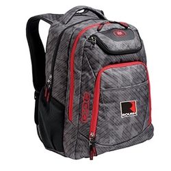 Roush Square R Gray/Red Ogio Backpack (3494)