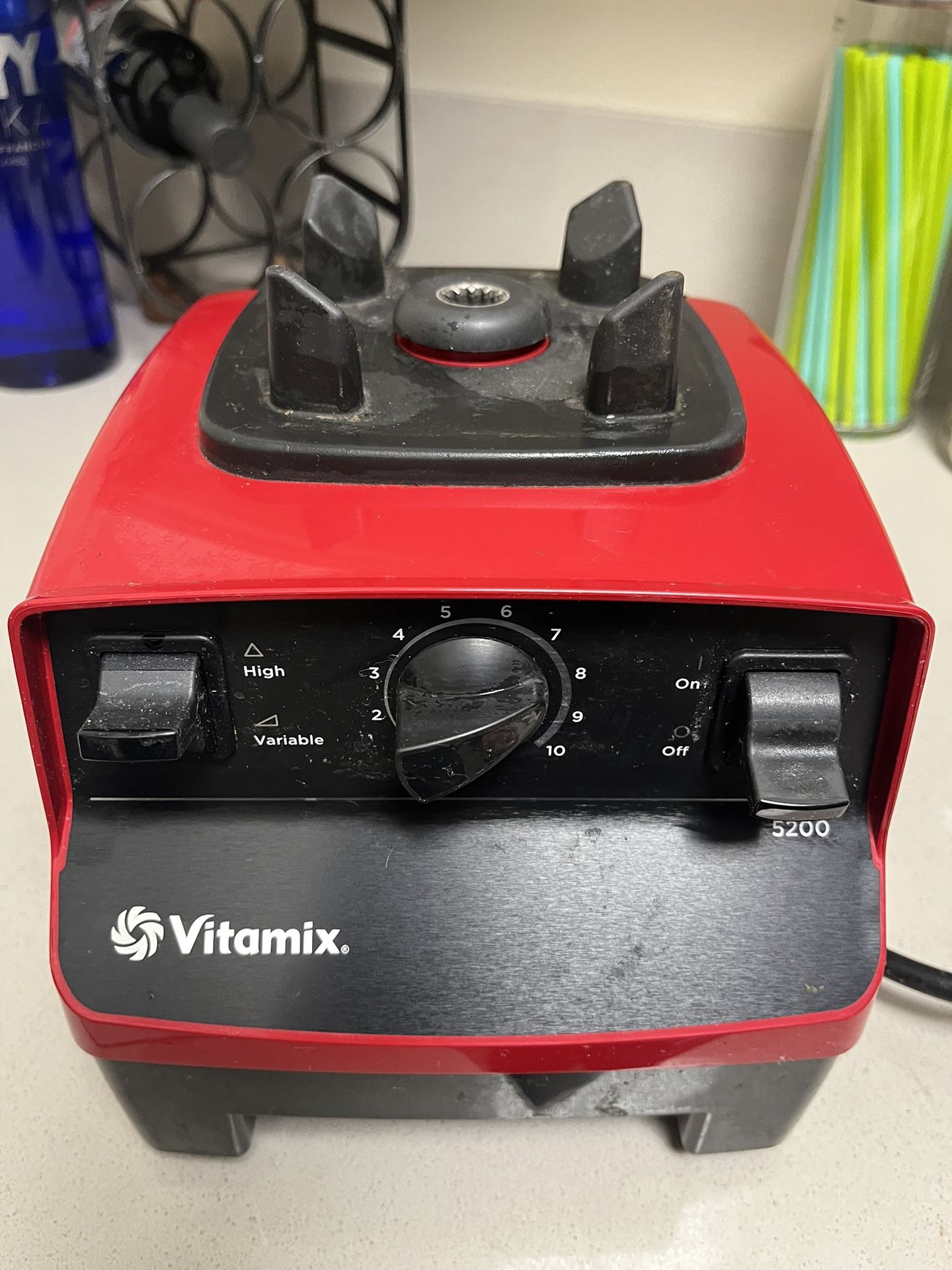 GOOD CONDITION! VITAMIX 5200 Red Blender