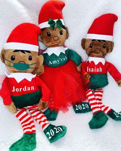 Personalized elf’s for Christmas