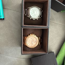 2 Michael Kors Watches 