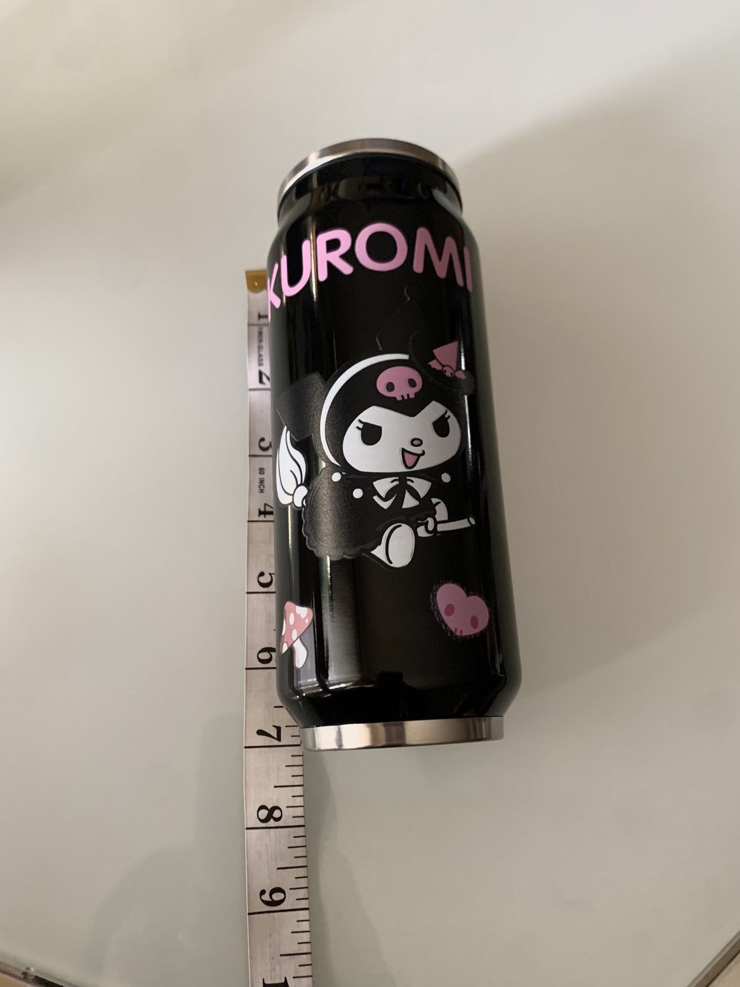 Steel cup for cold or hot