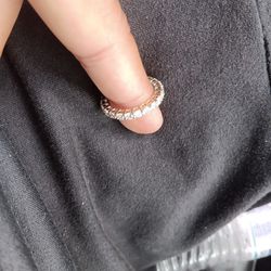 Diamond Pinky Ring 