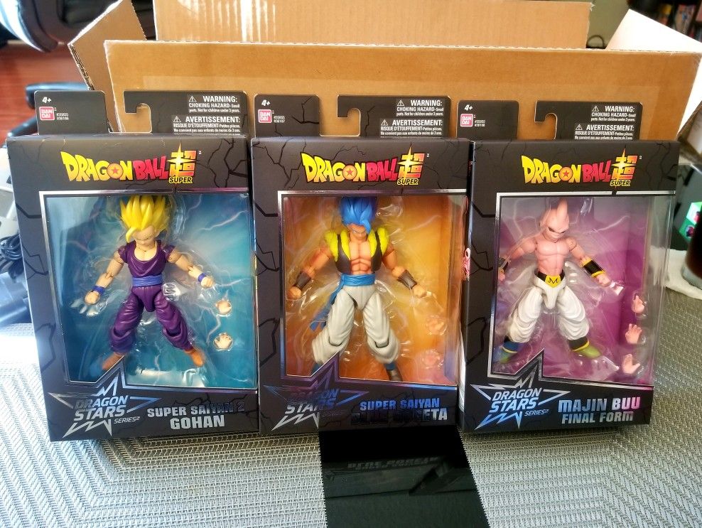 Dragon Ball Stars Action Figure Wave 11 Case SET Of 3 Bandai