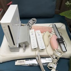 Wii Nintendo Bundle Console Controllers Balancing Balance Board System Kit Game