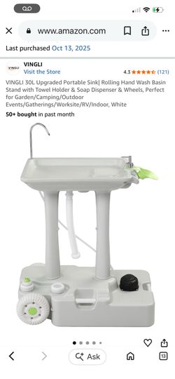 Portable sink