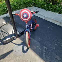Kids Bike Captain America