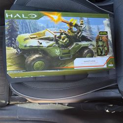 Halo Warthog And Master Chief 