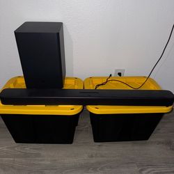 JBL Sound Bar & Subwoofer