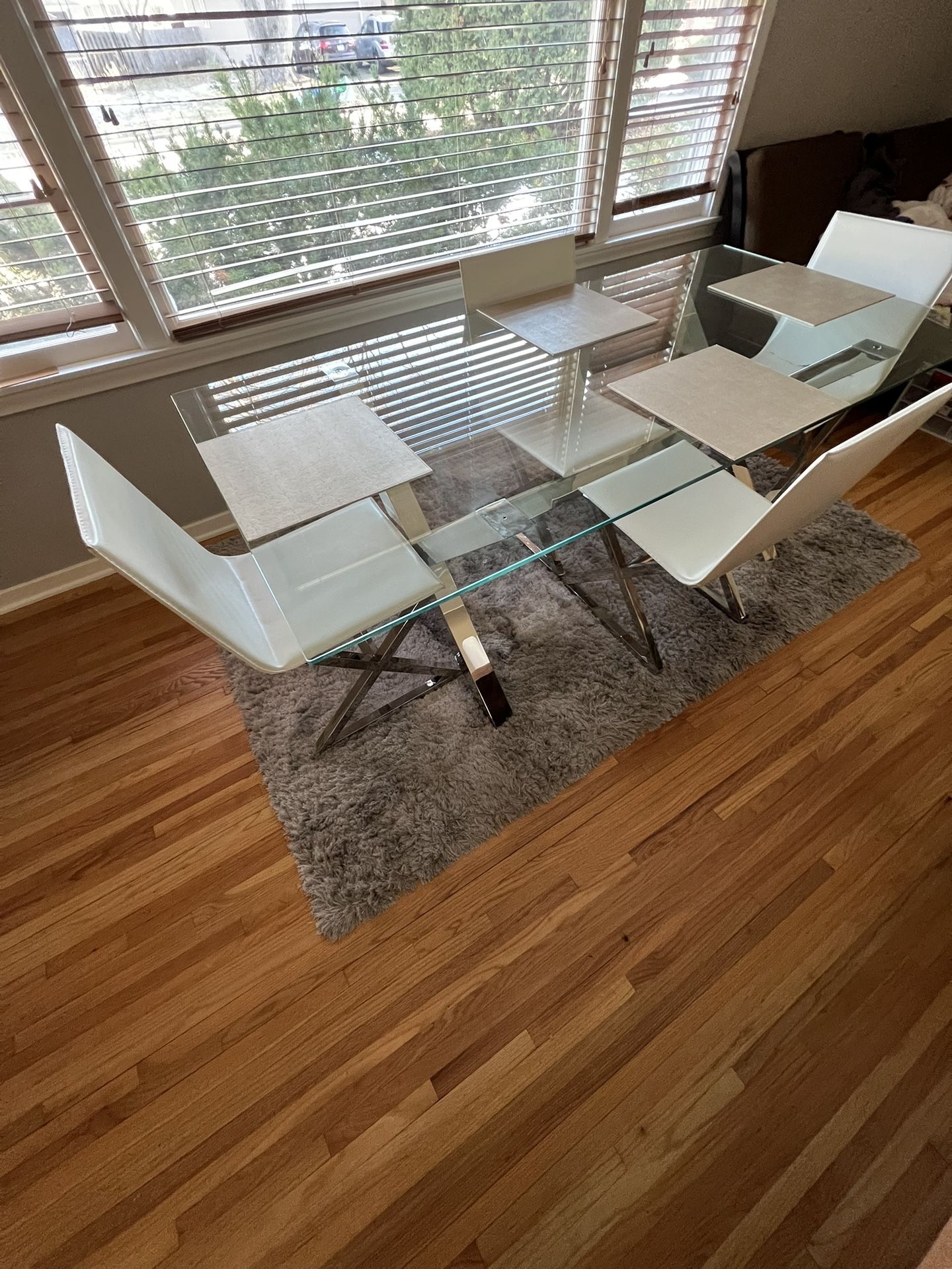 Z Galleries Axis Dining Table + Chairs