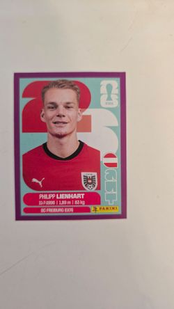 Panini FIFA World Cup 2026 Purple Parallel – Philipp Lienhart AUT6