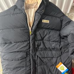 columbia  XXL puffy jacket reversible brand new still have tags