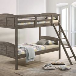 Twin over Twin Bunk Bed 