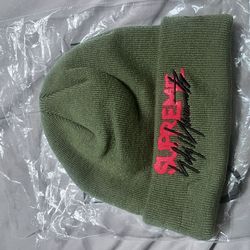 Supreme x Yohji Yamamoto x New Era Beanie 'Olive'