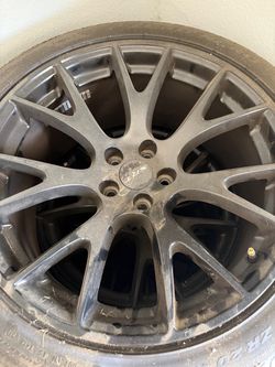 SRT tires and rims tire size 20