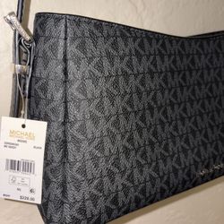 Michael Kors Black Logo Shoulder Bag 
