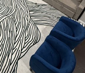 Blue Velvet Lounge chairs