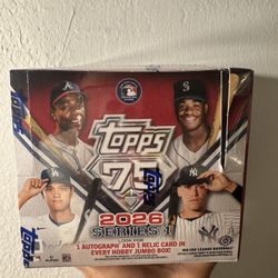 Topps Baseball Series 1 2026 Jumbo Box