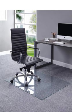 Glass chair mat