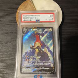 Garchomp V Trainer Gallery Cynthia PSA 9 