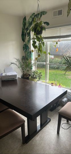 BIG WOOD TABLE