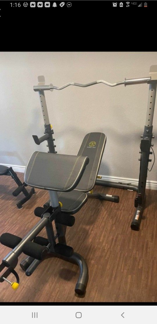 Golds Gym Xrs 20 Rack And Bench 