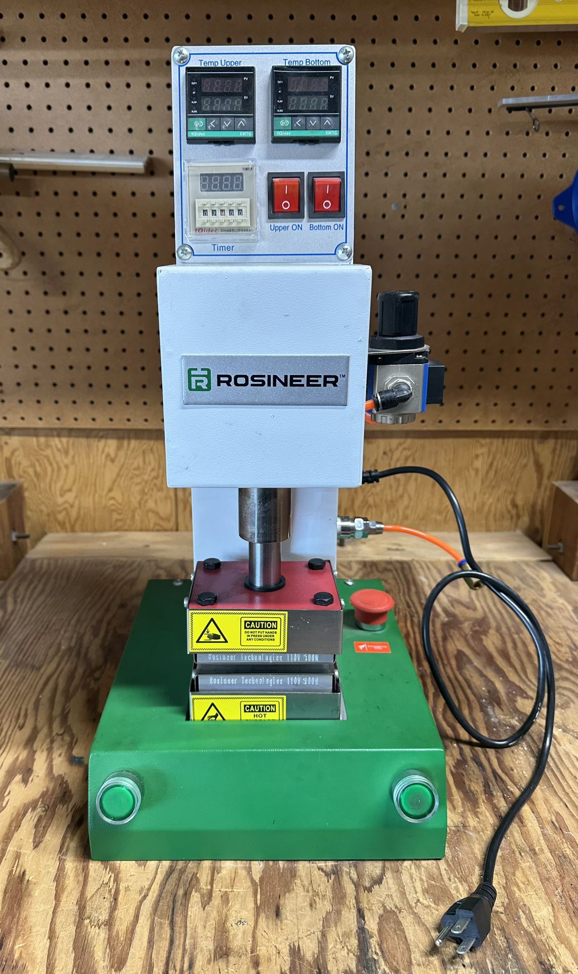 Rosineer Rosin Press Machine with Tools & 10 Filters