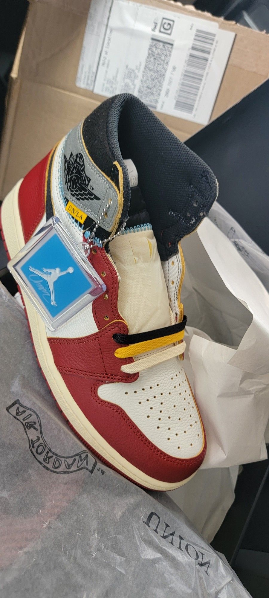 Union La x Air Jordan 1 Retro High OG SP Chicago Shadow