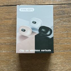 YYK-Q71 Clip On Wireless Earbuds 