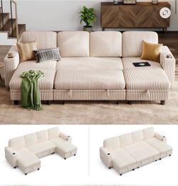 U shaped Sectional couch