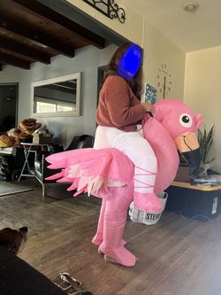 Adult flamingo inflatable