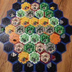 3D Printed Settlers Of Catan 