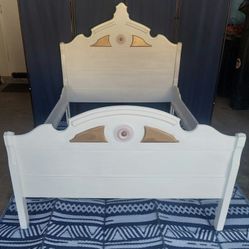 Refurbished Little Princess Girls Twin Bed Headboard, Footboard, Slats⁸