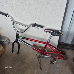 1999 Dyno VFR Frame Set Red & Extras 90s GT 20in Vintage Old SChool BMX Racing