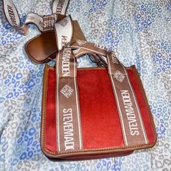 New Orange Steve Madden Purse Handbag Satchel Bag Viral TikTok Bwebber MSRP $78