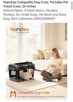 Dog portable create foldable