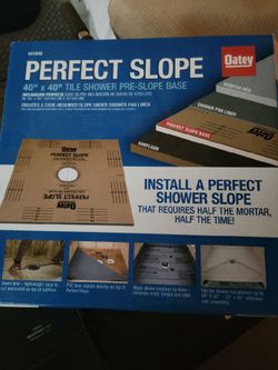 Perfect Slope Shower Base