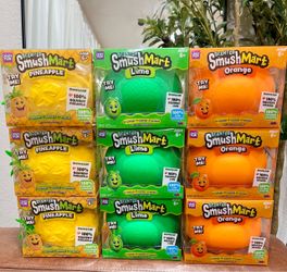 Scented Smushmart Squishies 🍍🍋‍🟩🍊